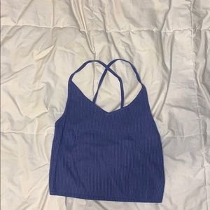 blue / purple tank !